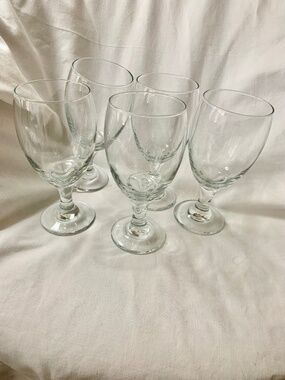 Goblet Style Water Glass Set